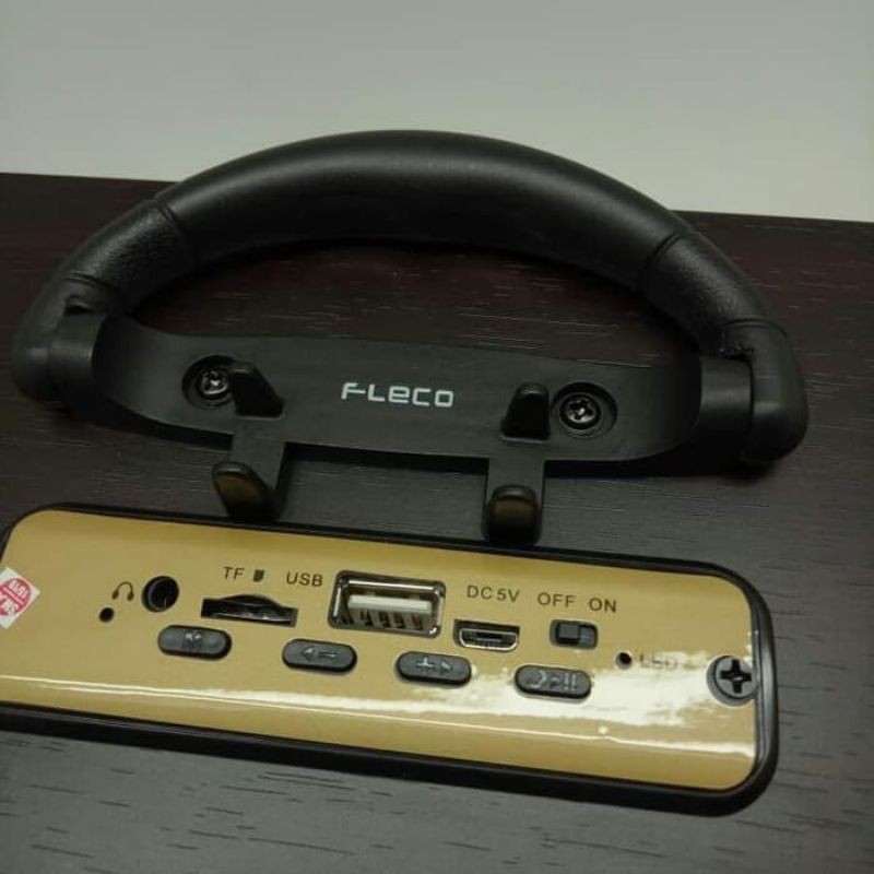 Speaker Portabel Bluetooth FLECO F-6 BT FM Radio USB Super Bass
