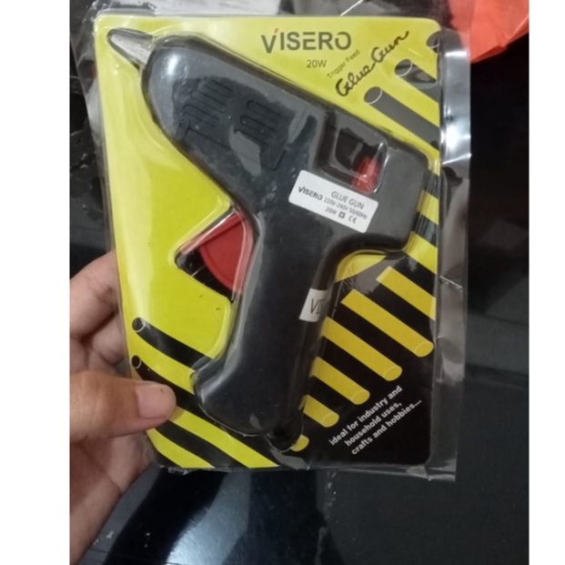 Alat lem tembak kecil 10W glue gun lem bakar lilin cair Lem Visero
