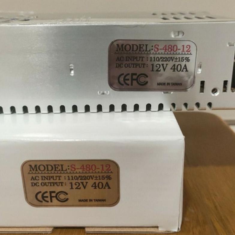 Power Supply 12V 40A