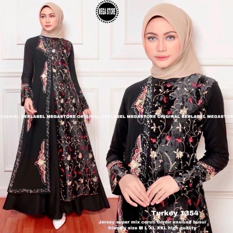 turkey 1354 Abaya dress gamis megastore