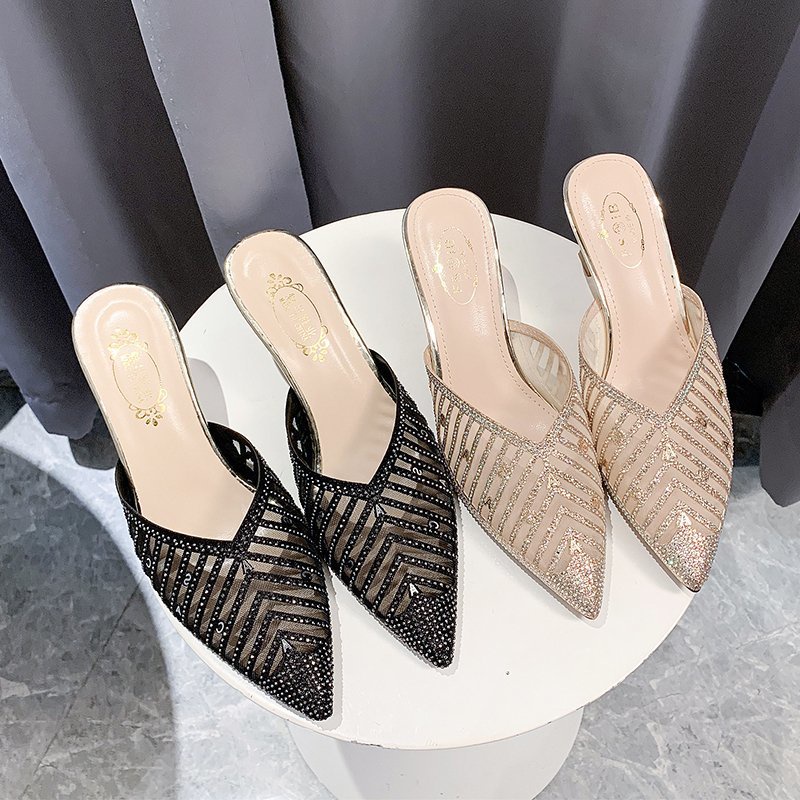 BINE 307 HEELS PESTA/WEDDING HEELS MEWAH CANTIK ELEGAN IMPORT 6cm
