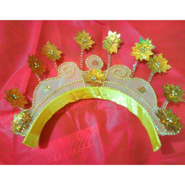 Mahkota anak mentul plastik / bando anak