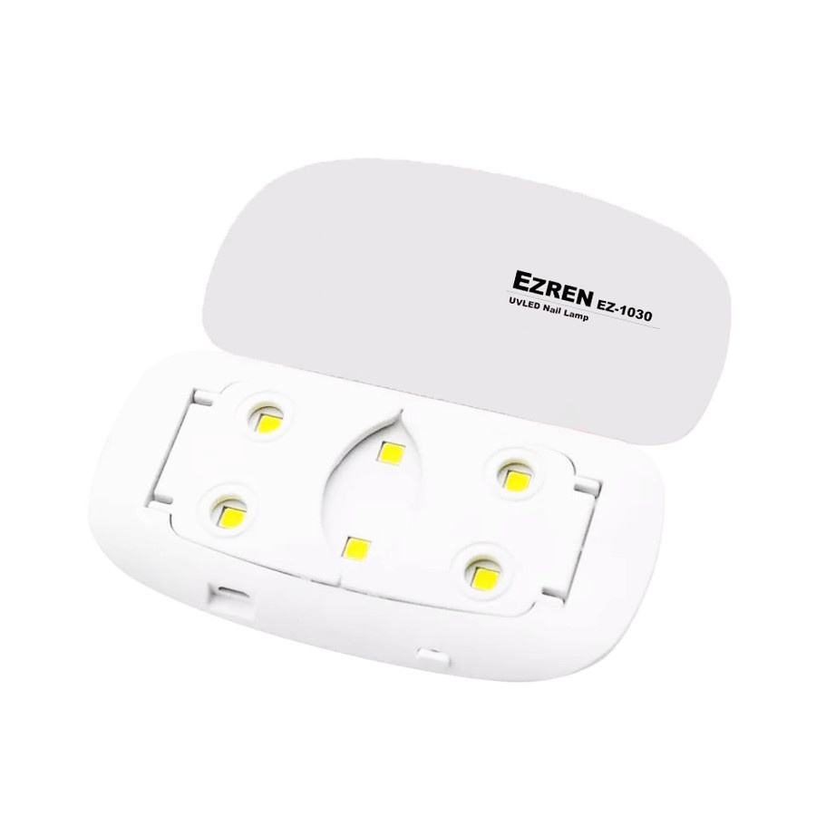 EZREN EZ-1030 Lampu Pengering Kutek Kuku Fotoelektrik LED Polish Dryer - Putih