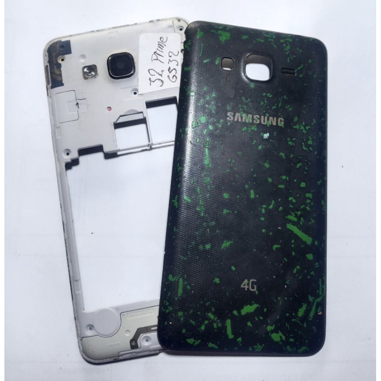 Casing Backdoor frame tutup mesin Baterai SAMSUNG J2 PRIME G532 Sparepart Original bekas copotan
