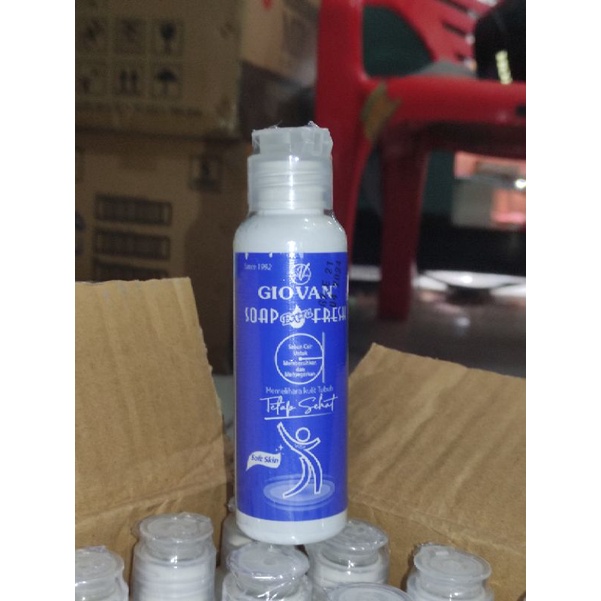 Giovan Soap Extra Fresh 90ml/sabun mandi bayi giovan biru