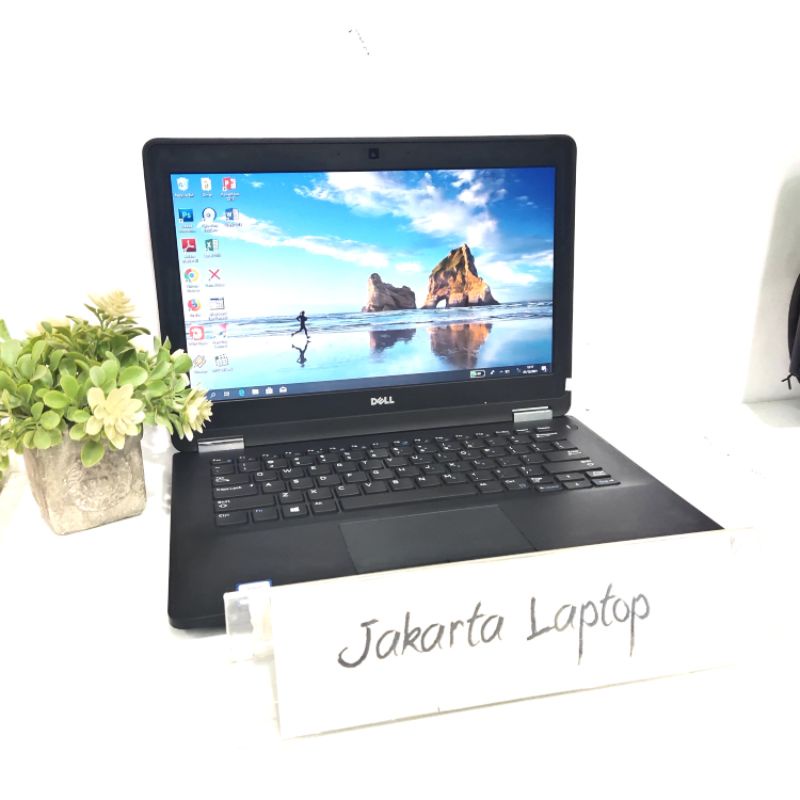 LAPTOP DELL LATITUDE E7270 | CORE I7 | RAM 8GB | SSD NVME 512GB | MULUS MURAH BERGARANSI