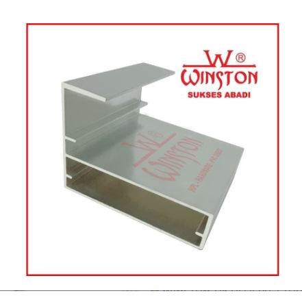 Frame Edging Handle Pintu Panel FHL128 Alumunium