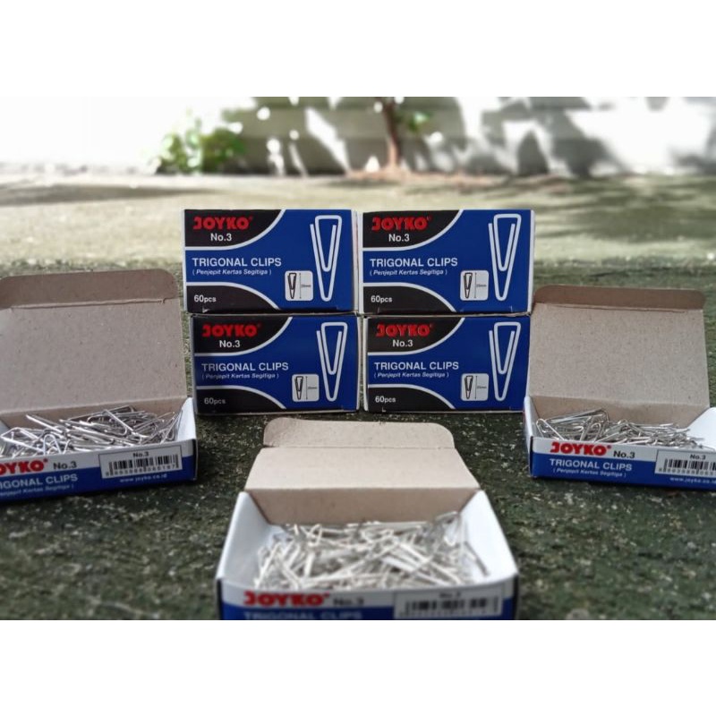 

PAPER CLIPS/TRIGONAL CLIPS JOYKO NO 3
