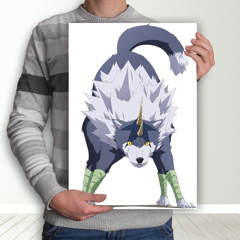 Poster Tensei Shitara Slime Datta Ken Tensura Size A3+ Anime Rimuru Shion Milim Benimaru Shuna-6 Rangga