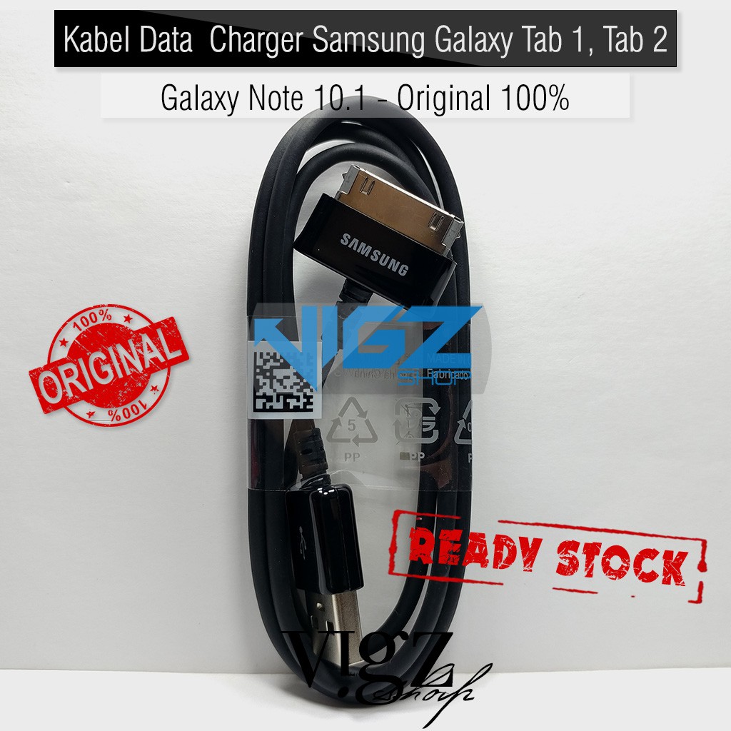 Kabel Data / Charger Samsung Galaxy Tab 1, Tab 2, Galaxy Note 10.1 Original 100%