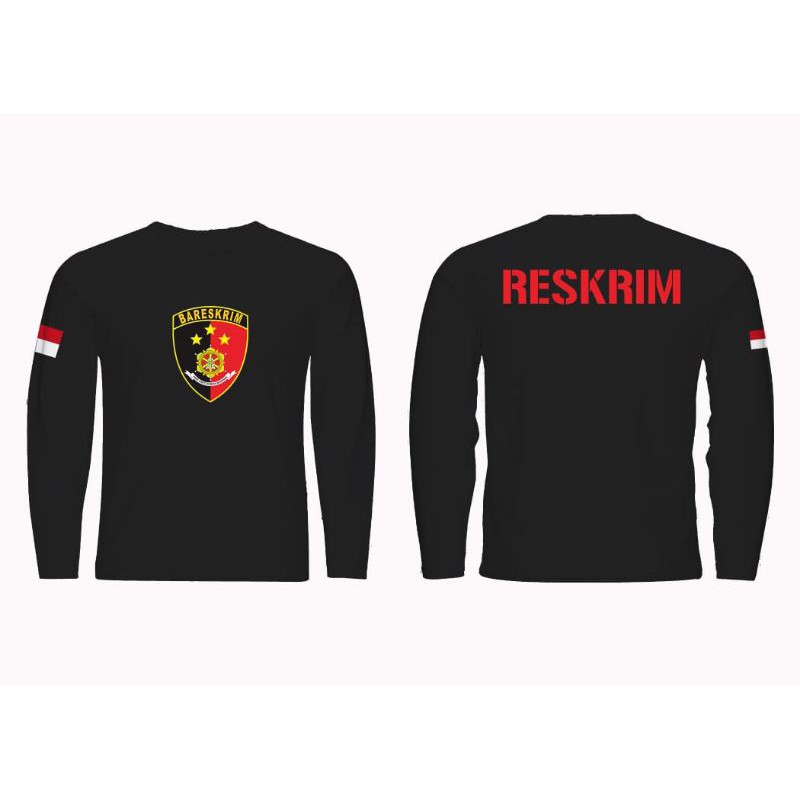 BAJU POLISI RESKIM/KAOS POLISI/ATASAN RESKRIM