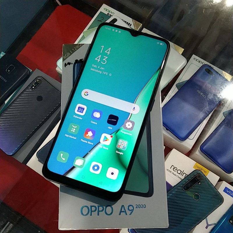 Jual HARGA PROMO HP Oppo A9 2020 kondisi normal mulus 90% Indonesia