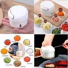 Mini Speedy Chopper Blender Bumbu Buah Dan Sayur - Blender Bawang Cabai Easy Spin Manual Food Chopper blender tarik mini