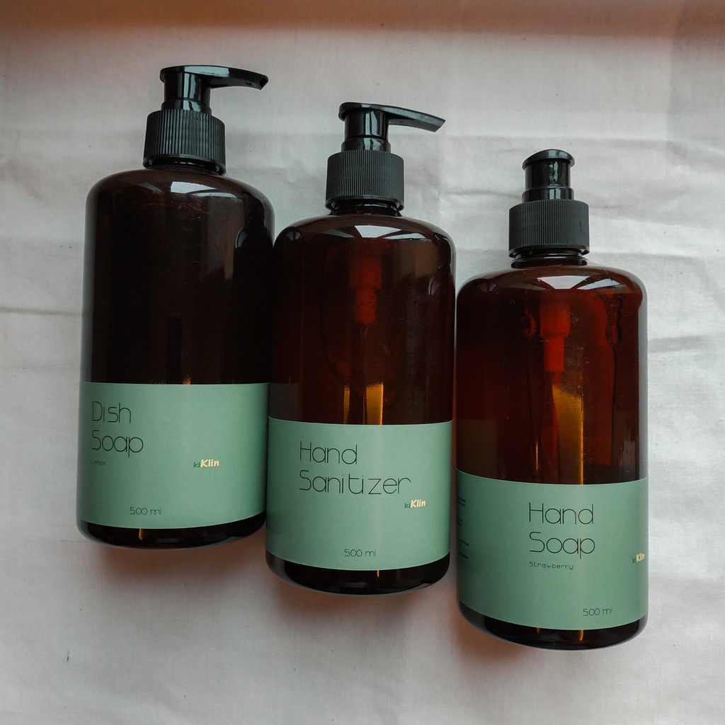 Hand Sanitizer, Hand Soap & Dish Soap (Bundling set)