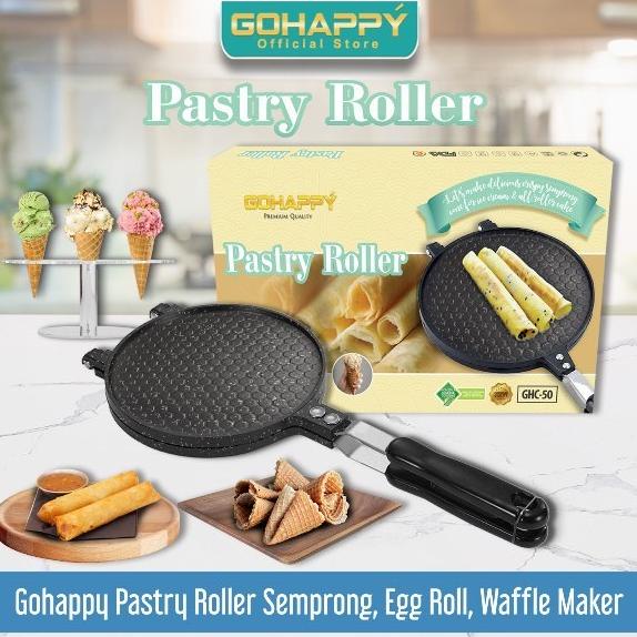 ] cetakan kue semprong ice cone eggroll marble teflon