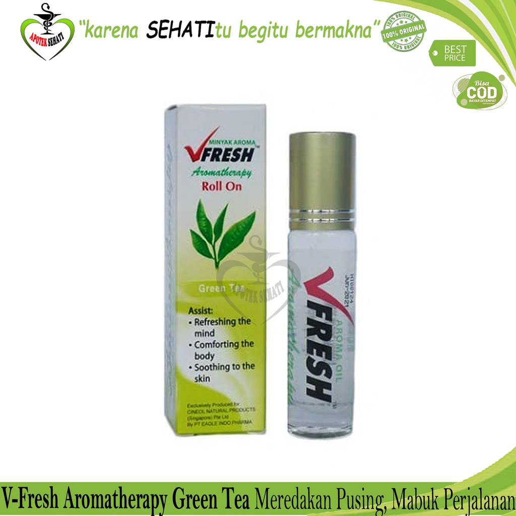 V-Fresh Mini Minyak Angin Aromatherapy Cap Lang 10 ml V Fresh