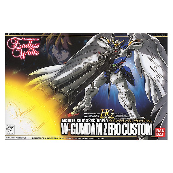 BANDAI 1/144 HG Wing Gundam Zero Custom