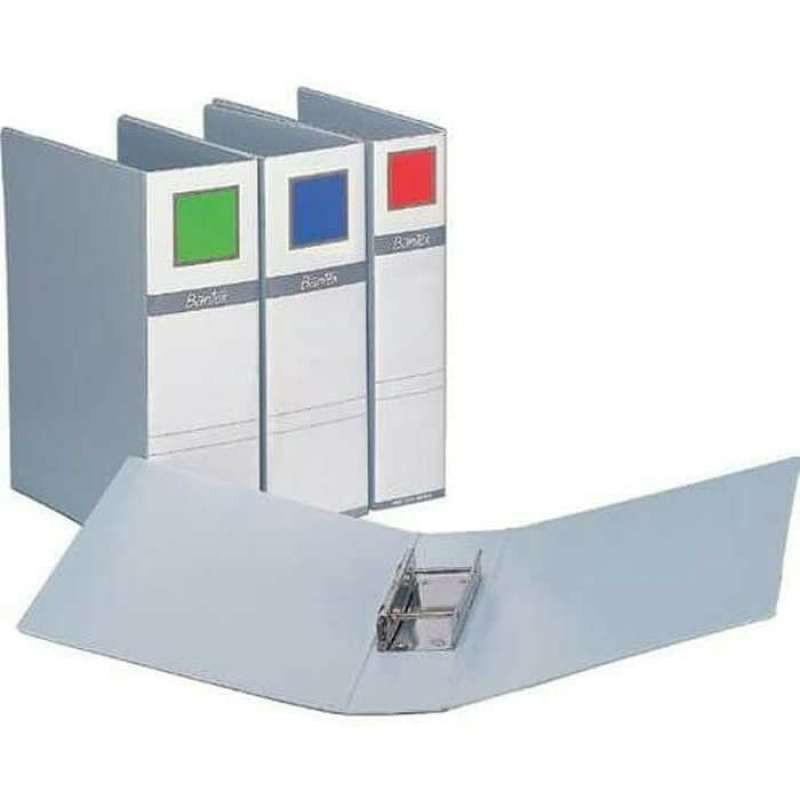 BANTEX Pipe Post Binder F4 10 cm 1312 Grey