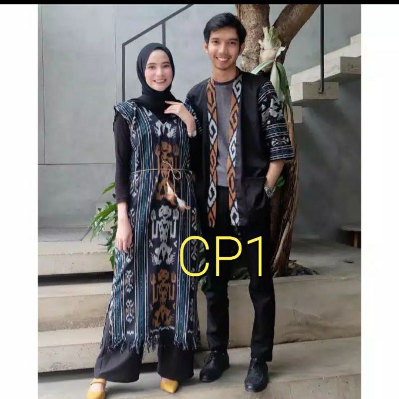 Couple tenun baju tenun jepara CP2