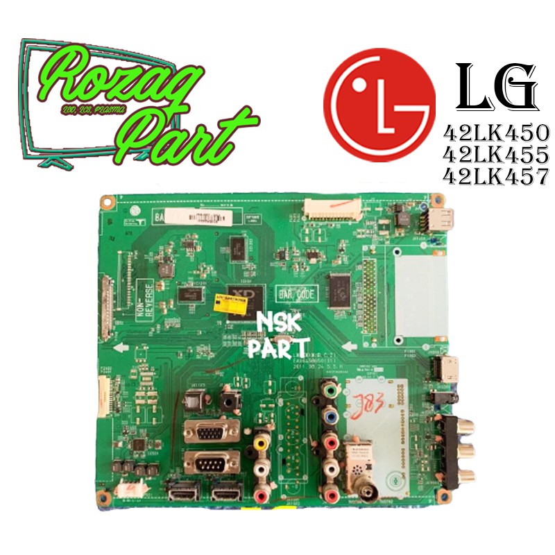 Mesin Mainboard Empeg Modul TV LG Type 42LK457 42LK 457