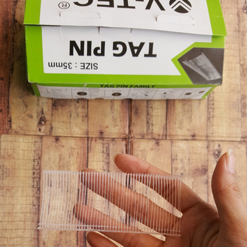 Tag Pin - Arrow Top Pin - Isi Refill Tag Gun - Isi 5000 Pcs V-Tec size 50mm 35mm 25mm 20mm15mm