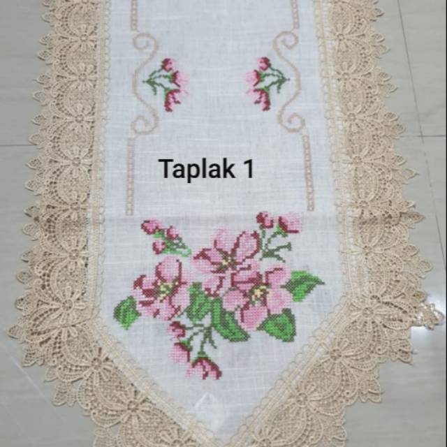 Taplak Meja Sulam Panjang Shopee Indonesia