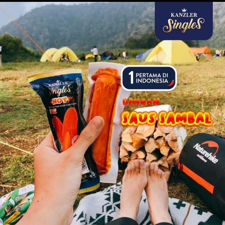 

KANZLER SINGLES HOT 65 GR - BARU