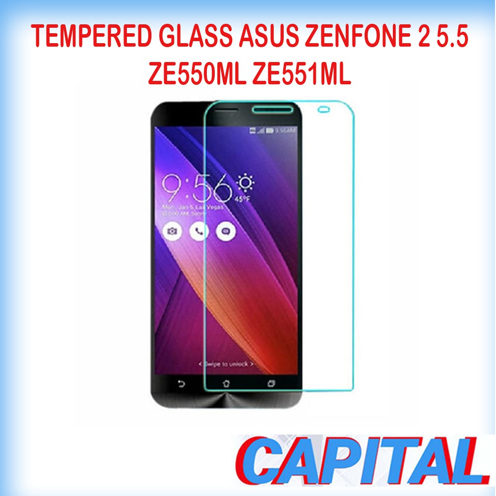 TEMPERED GLASS ANTI GORES KACA ASUS ZENFONE 2 5.5 ZE550ML ZE551ML Z00AD Z008D