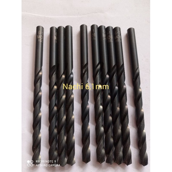mata bor baja ringan mata bor besi 6,1mm
