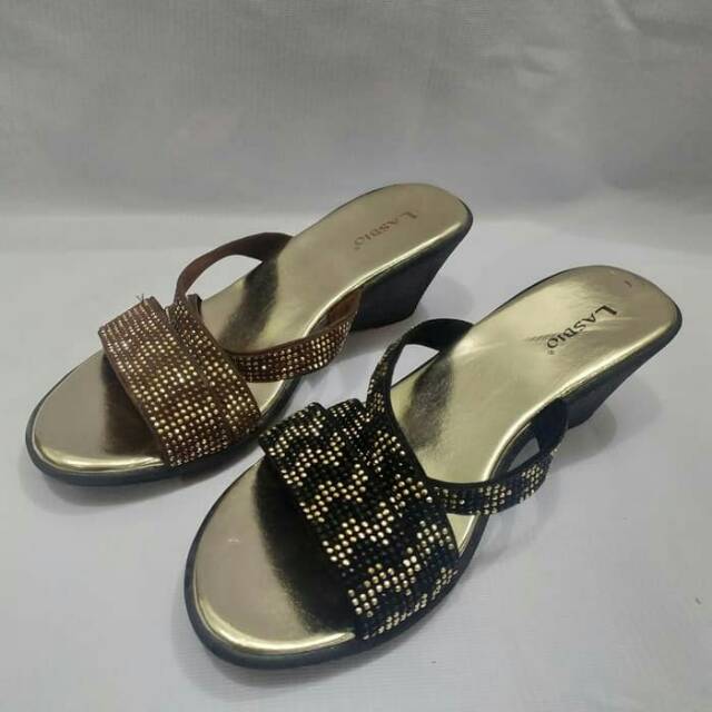 LASBIO - MC11 Sandal Wedges Wanita