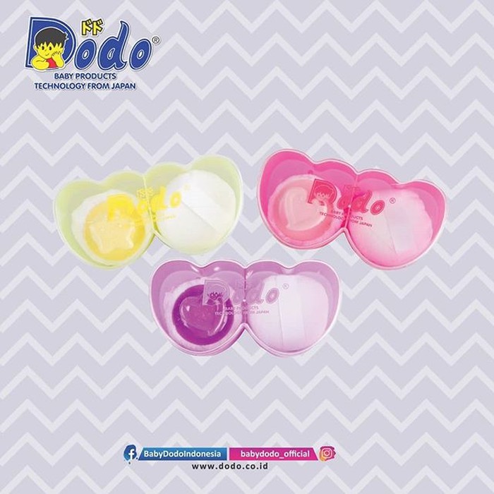 Dodo Powder Case 2in1 Love - Tempat Bedak Bayi