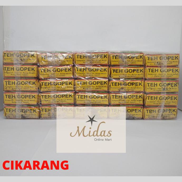 

[[BISA COD]] Teh Gopek Super Premium 50 Pcs X 8 gram HEMAT Kode 1416