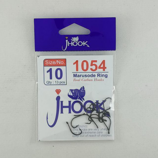 Kail Pancing Carbon JHook Type 1054 isi 13 pcs