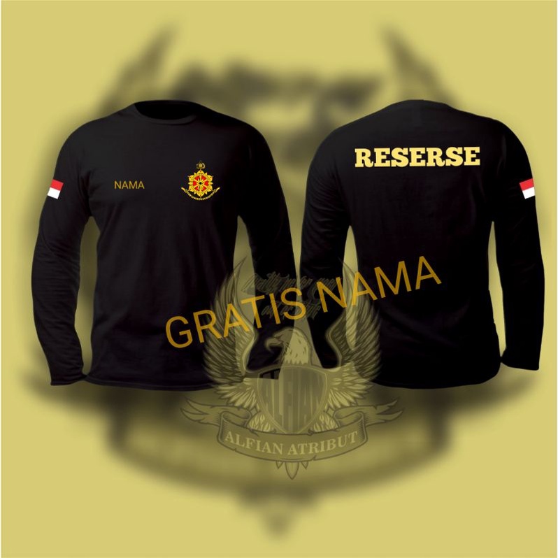 kaos RESERSE/kaos tangan panjang reserse