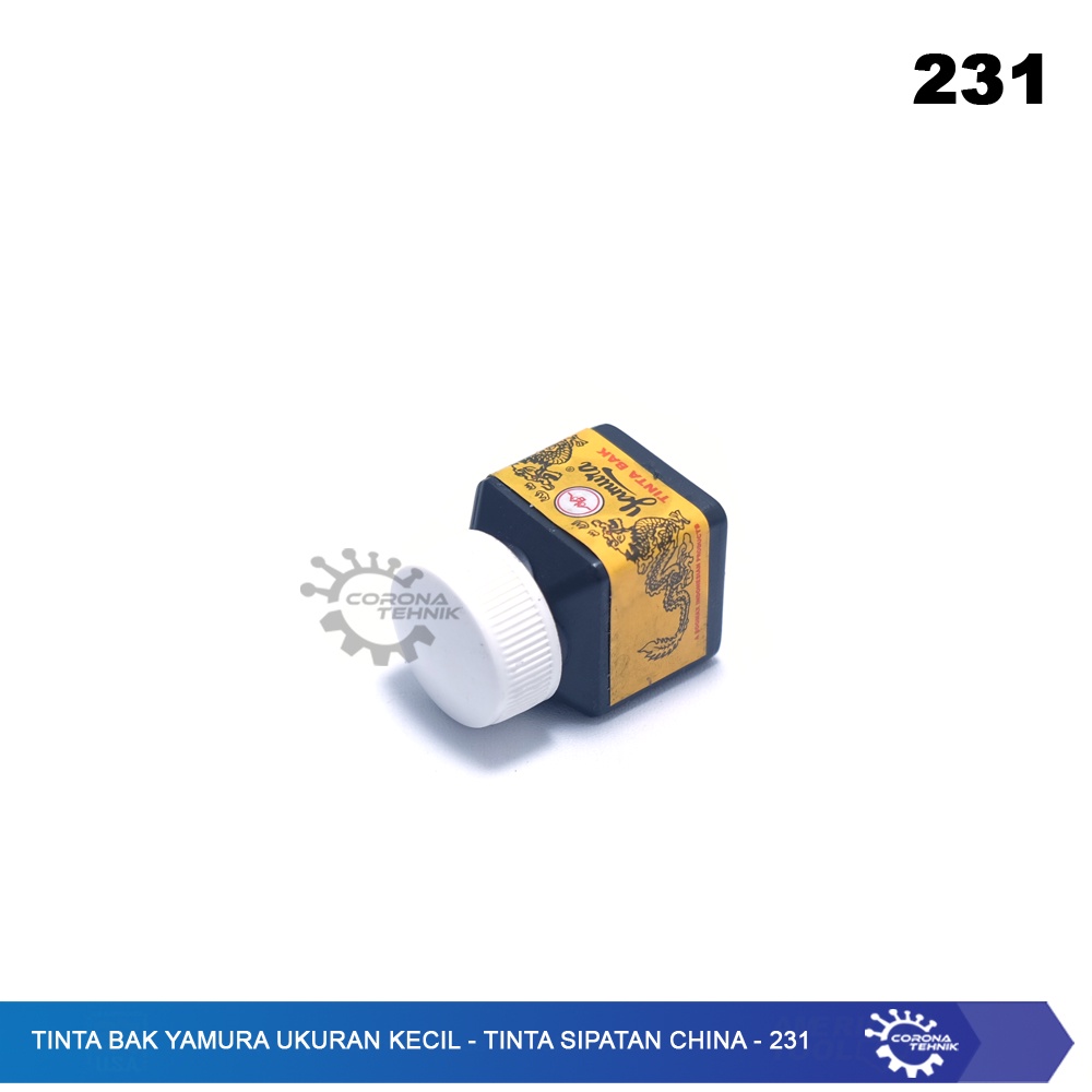 

Tinta Sipatan China - 231 - Tinta Bak Yamura Ukuran Kecil