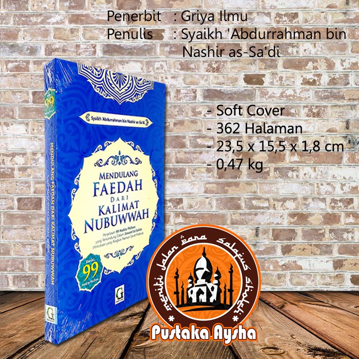 Jual Mendulang Faedah Dari Kalimat Nubuwwah - Griya Ilmu - Pustaka ...