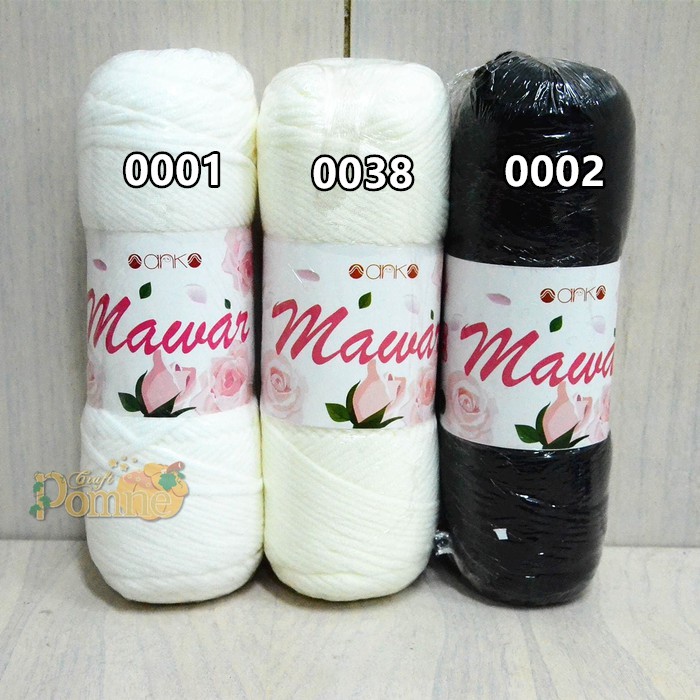 BENANG RAJUT MAWAR SOFT ACRYLIC CHUNKY BULKY 8PLY 100gr