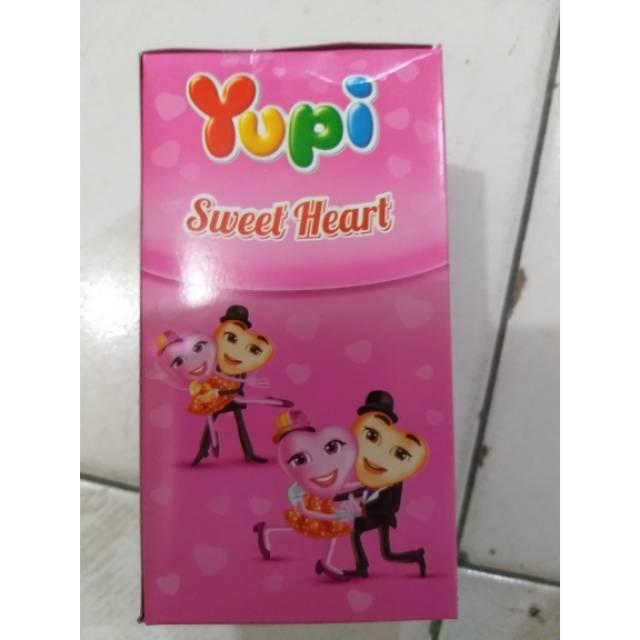 

Yupi sweet heart 1 box 12 pcs