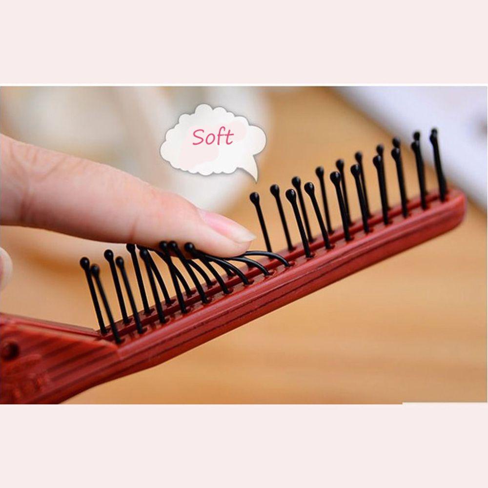 Needway Sisir Rambut Dua Arah Kualitas Tinggi Perawatan Rambut Berguna Travel Salon Brush Hair Styling Sikat Rambut Antistatis