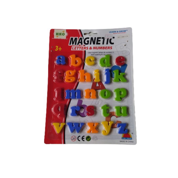 maiman edukasi anak alfabet huruf abc magnet