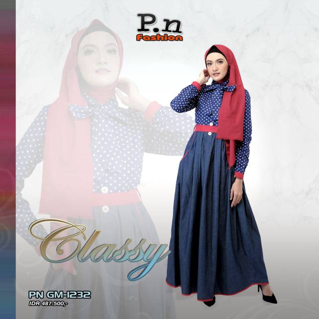Gamis pn fashion PN 1232
