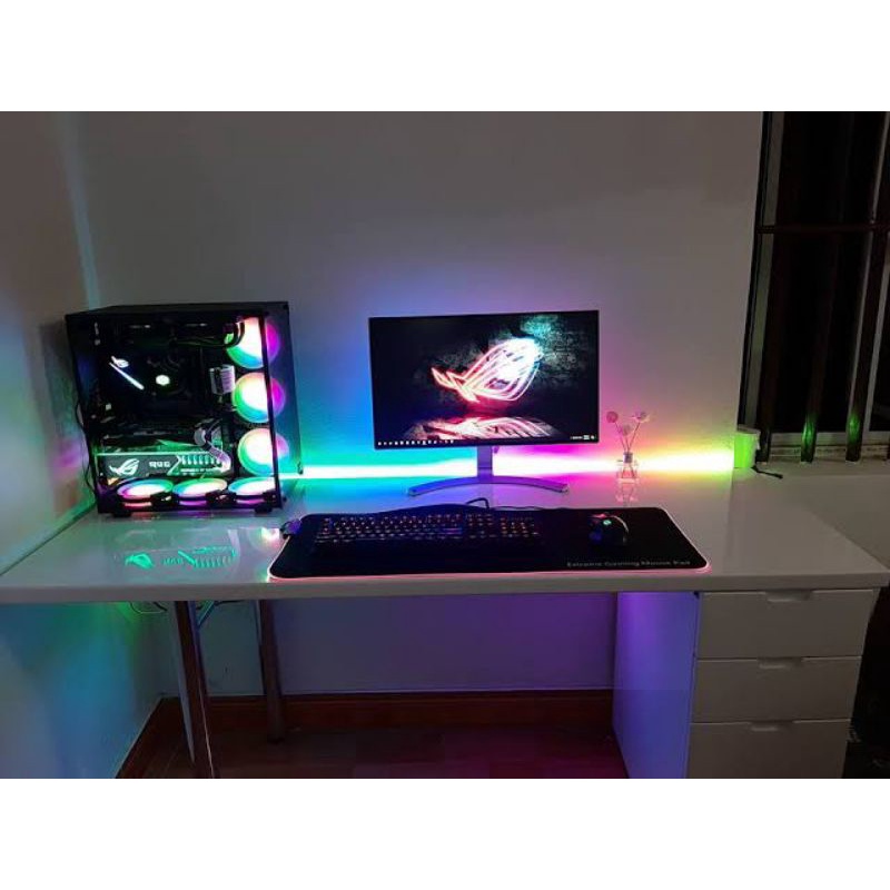 Lampu Hias Dekorasi Rumah  Lampu Tiktok LED Strip Plafon Outdor Warna Warni