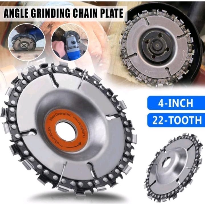 Disc Chainsaw / Wood Carving Disc / Chain Saw Pahat Ukir Kayu YUKIDO