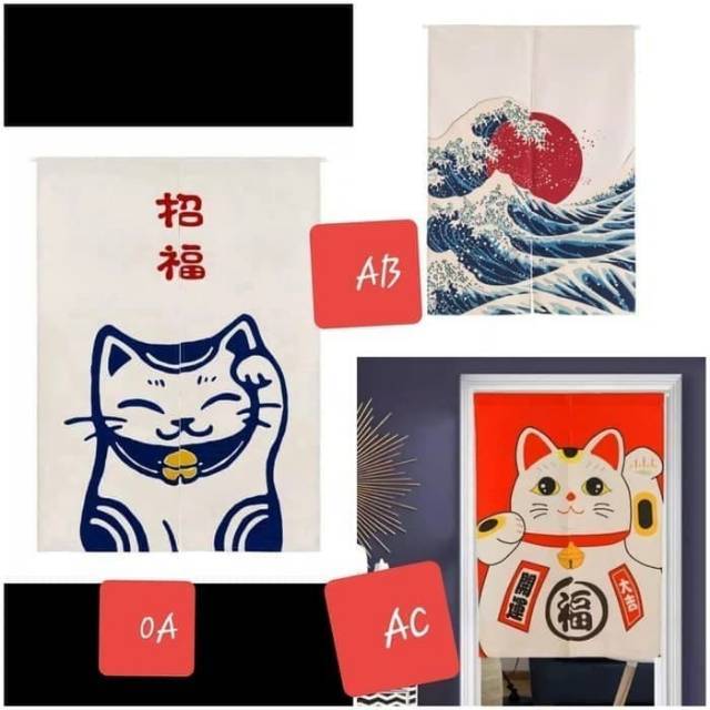 Tirai pintu gorden pimtu jepang kain gorden jendela kain jelndela gorden tirai pintu