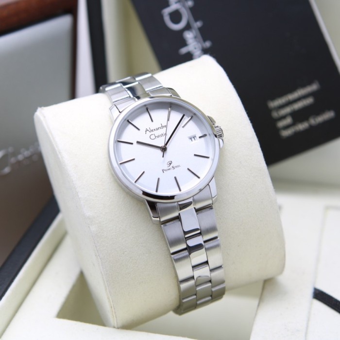 [Free Baterai] JAM TANGAN WANITA ALEXANDRE CHRISTIE AC 1032 ORIGINAL GARANSI 1 TAHUN