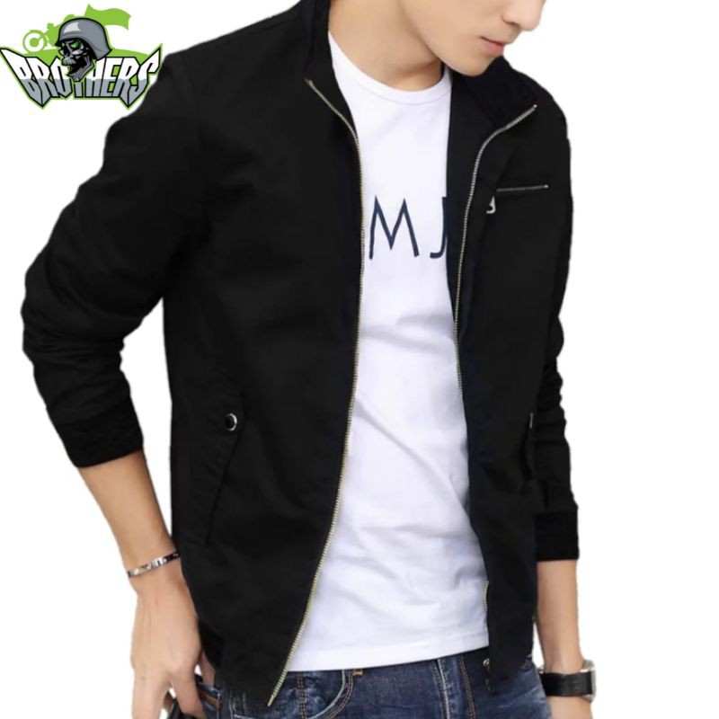 JAKET PRIA KAIN CANVAS DRILL ORIGINAL