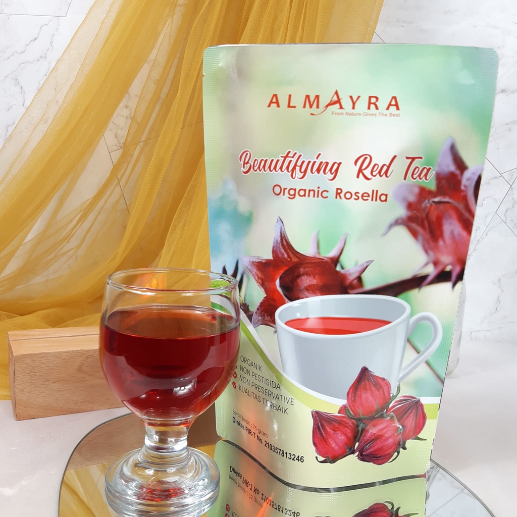 

Teh Rosella BY ALMAYRA mengatasi infeksi dan peradangan, mencegah tumor dan kanker Menurunkan kadar lipid darah, Menurunkan tekanan darah, Menjaga kesehatan pencernaan, dan Menurunkan berat badan