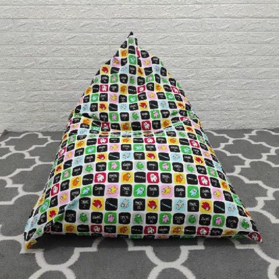 BEAN BAG TRIANGLE SIZE L SIAP PAKAI