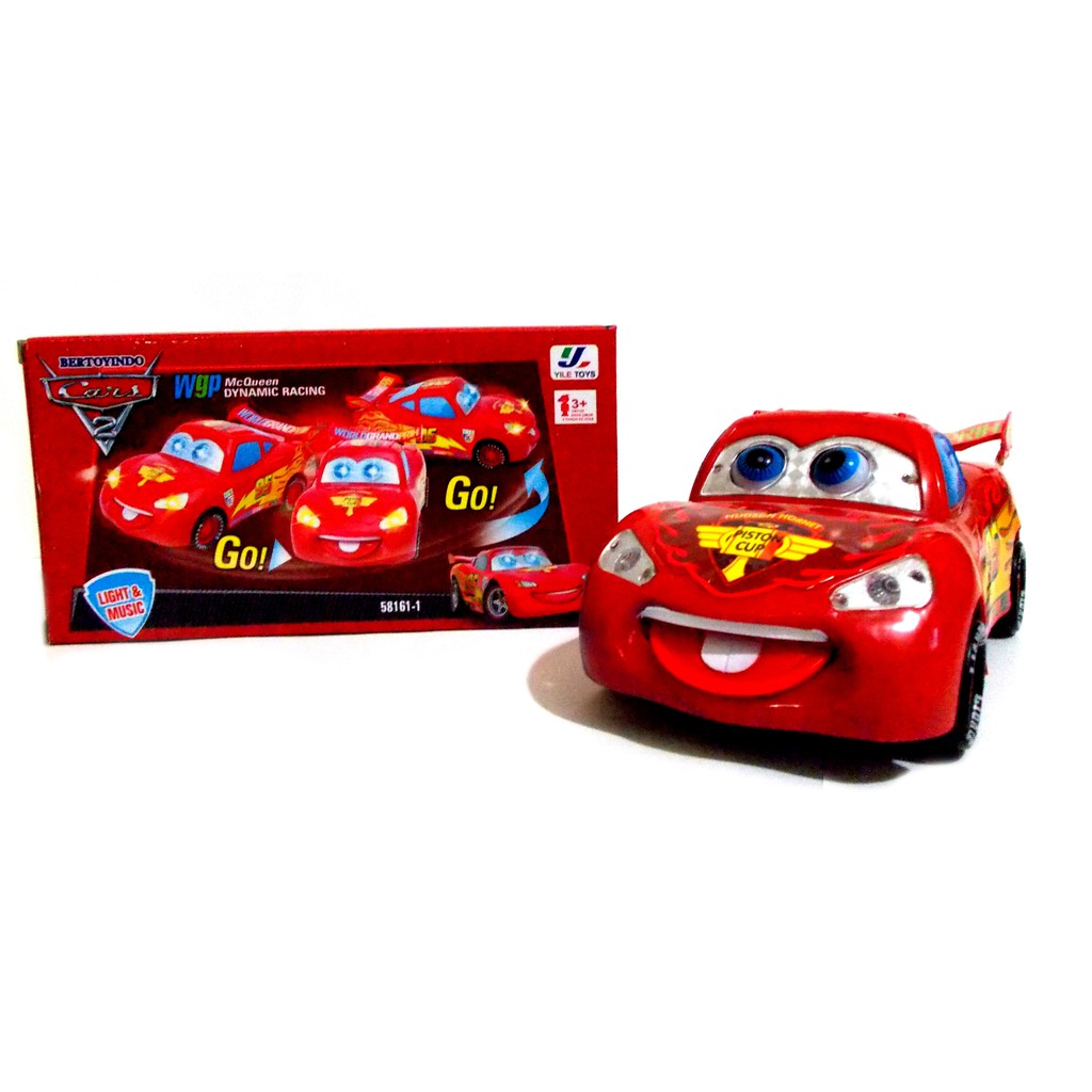 Mainan Mobil Baterai Cars Mcqueen Dynamic Racing