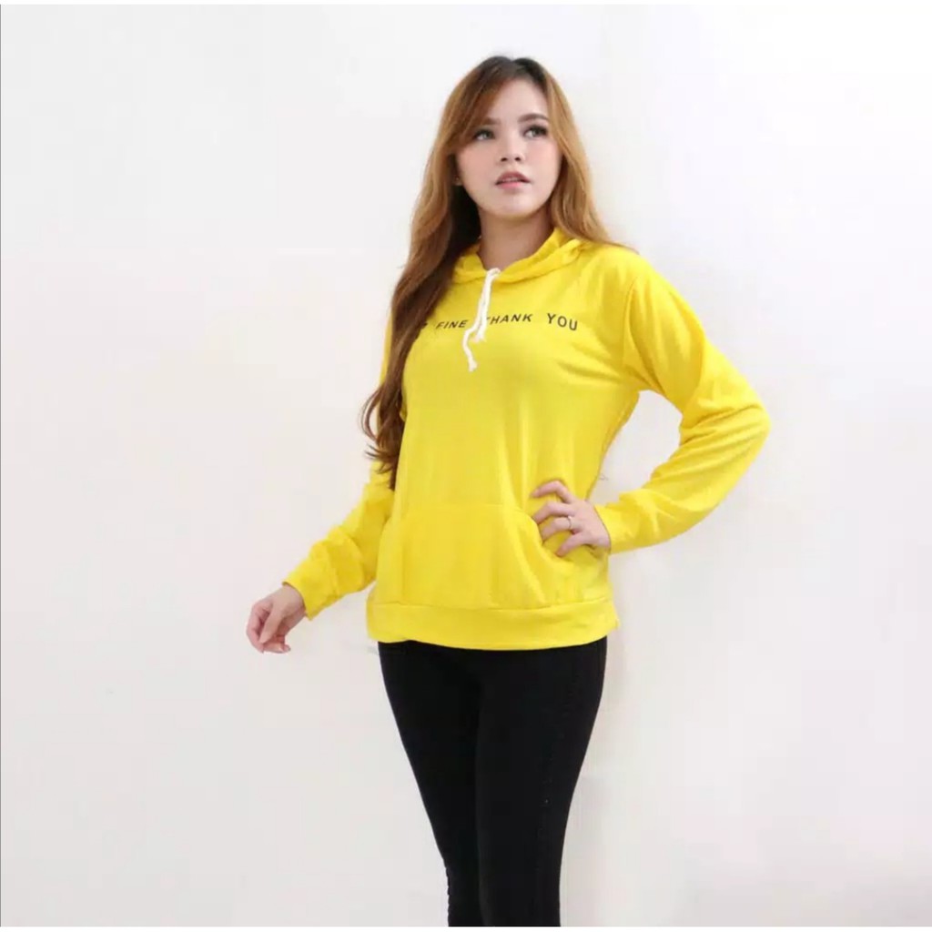 Sweater Wanita Ex.Im Fine Hoodie Wanita Keren Sweater Cewek Distro Murah Kekinian Jaket Keren-4